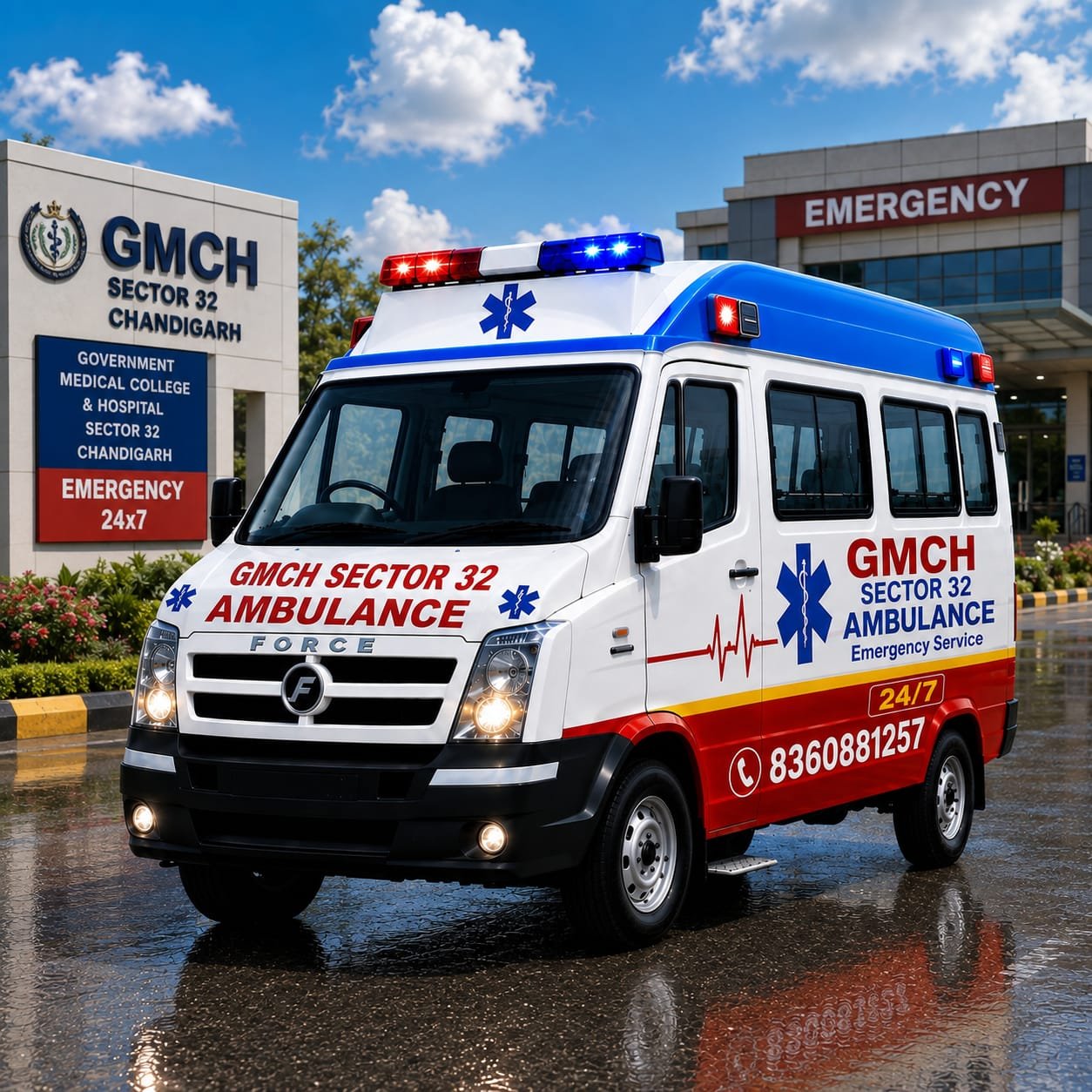 ambulance Near GMCH chandigarh